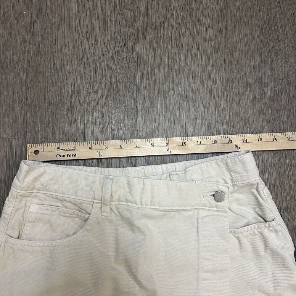 Uniqlo Denim Stretch Jean Skort Blue & White Women’s Size Medium 28/29 Lot Of 2 - Picture 13 of 13